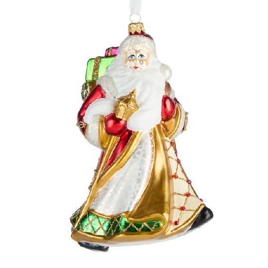 INDENT - Waterford Holiday Heirloom Glass Santa 2026